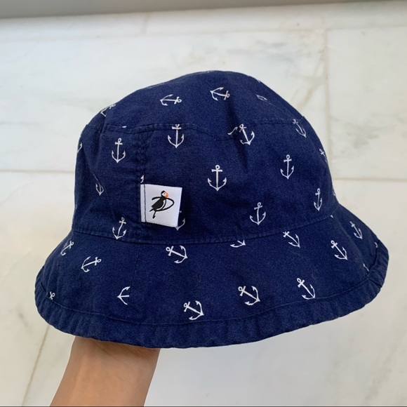 Puffin Gear Cotton Camp Hat Anchor Size S - Picture 3 of 8